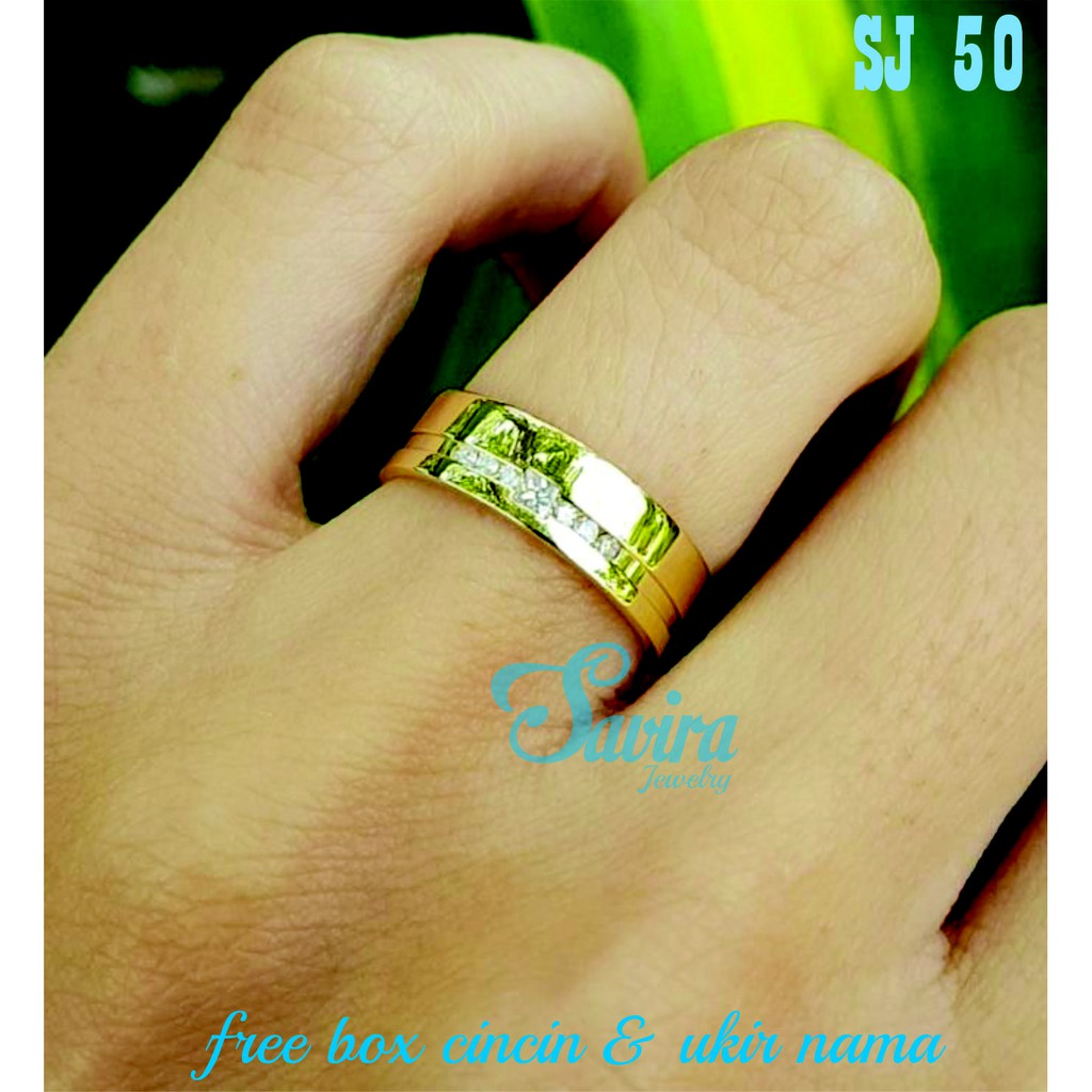 CINCIN PALLADIUM,CINCIN KAWIN,CINCIN NIKAH,CINCIN TUNANGAN SJ 50
