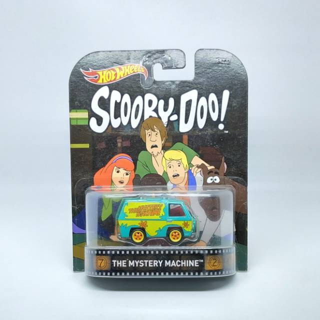 hot wheels mystery machine retro