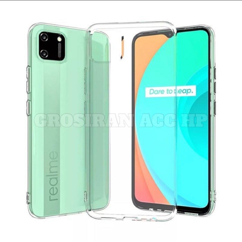 REALME 10 4G 6 8 8i 8 PRO 9i 9 PRO + PLUS XT C11 C20 C21 C21Y C25 C25S C25Y C31 C33 C35 SoftCase Jelly Bening Clear case Transparan