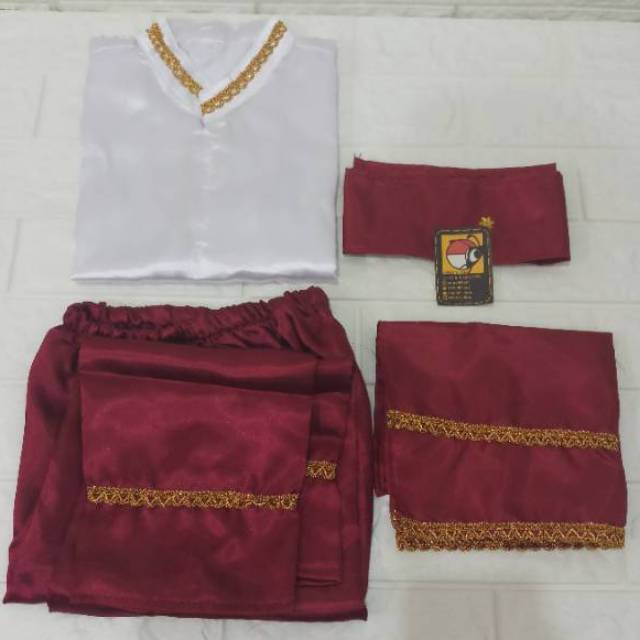 Baju anak adat lampung baju karnaval baju kartinian anak untuk TK SD size S