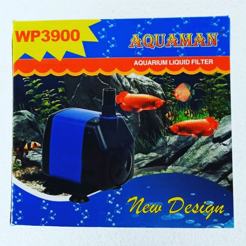 mesin pompa filter ph submersible pump AQUAMAN WP 3900 water pump kolam aquarium