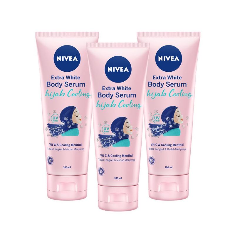 (ACEH) NIVEA BODY SERUM HIJAB 100% Original