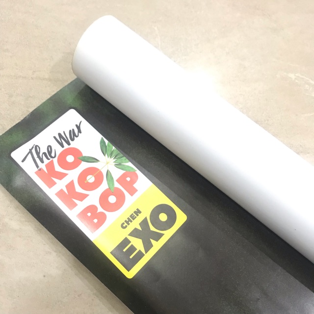 OFFICIAL POSTER EXO KOKOBOP CHEN (+ FREE UNOFFICIAL PHOTOCARD)