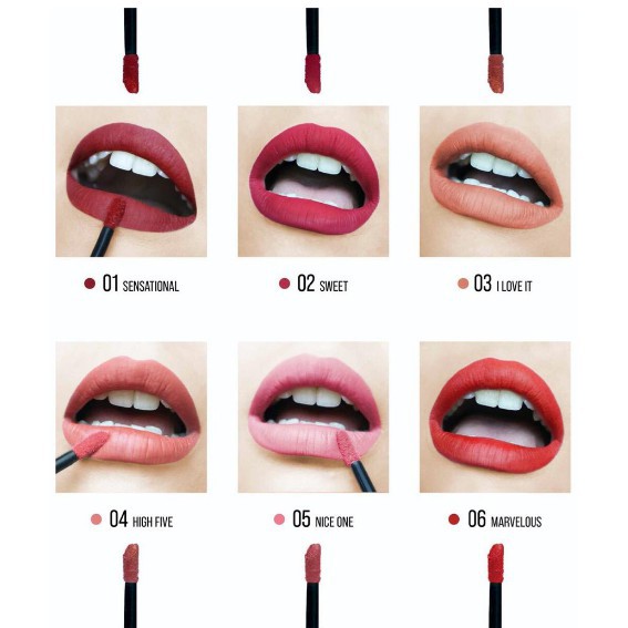 BIG SALE YOU Kosmetik The Simplicity Matte Lip Color / Lipstik YOU Makeups