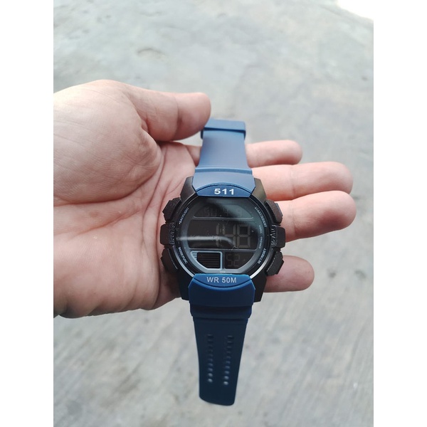 JAM TANGAN PRIA WATCH 5.11 511 SPORT KARET DIGITAL