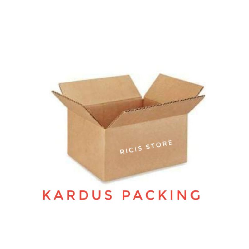 Kardus packing dan buble wrap