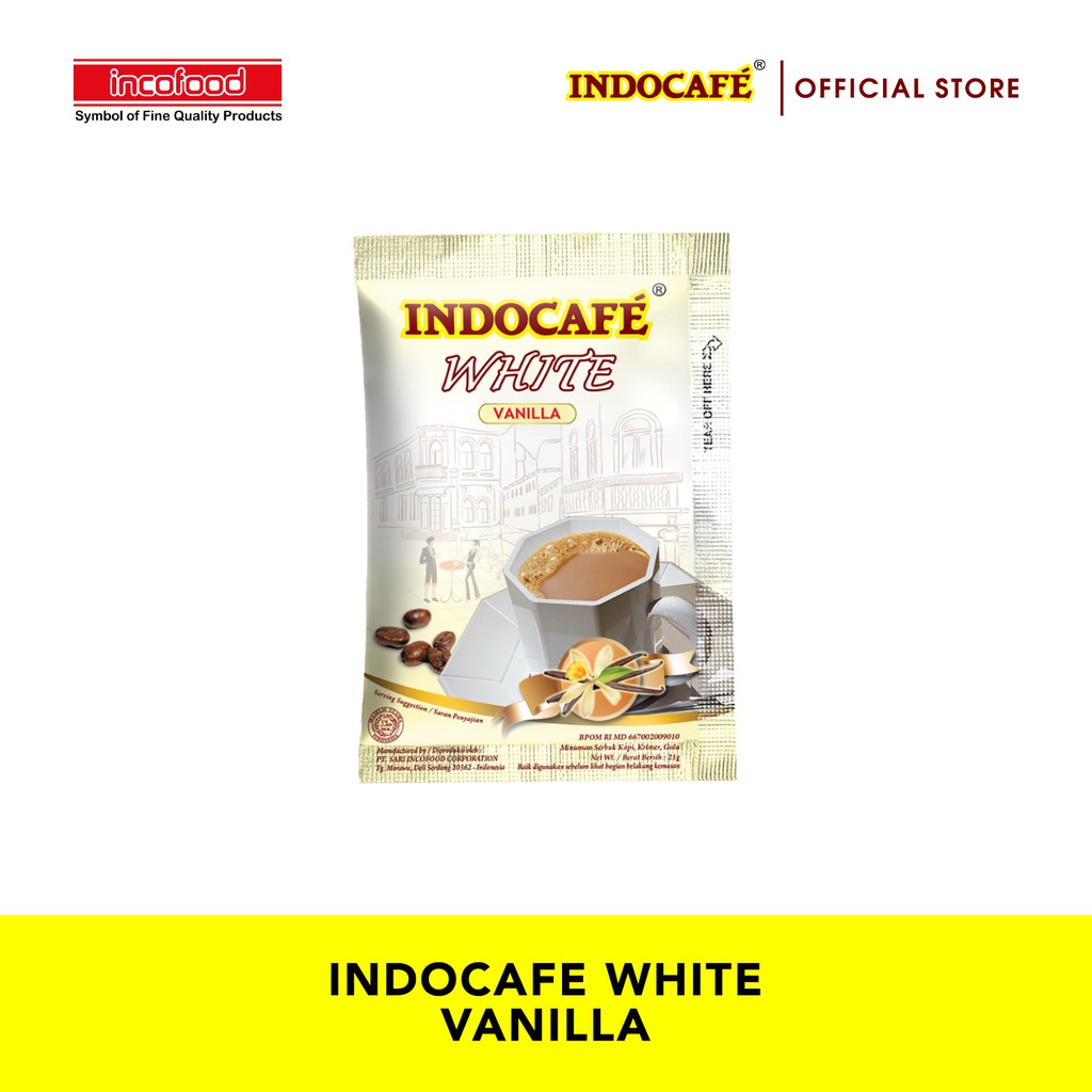 Indocafe White Vanilla (5 sachet)