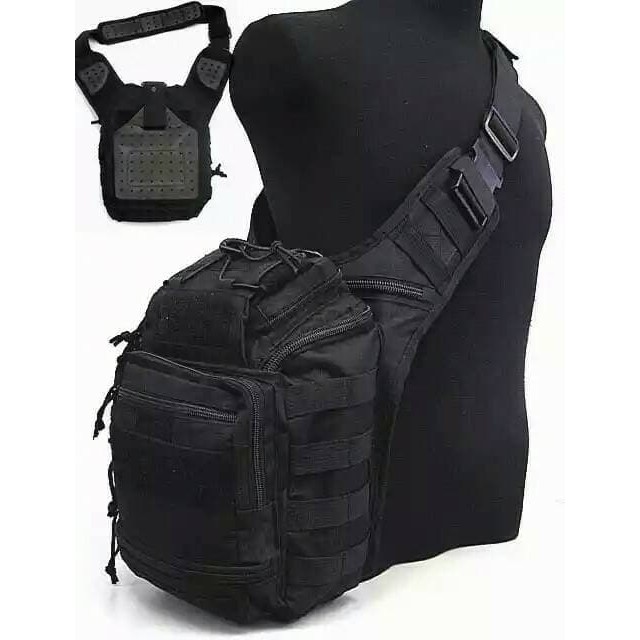 Tas Army 803 Selempang warna hitam