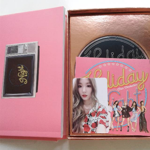 CD Album Girls Generation/SNSD HOLIDAY NIGHT - ALL NIGHT version