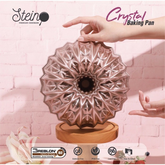 Steincookware Stein Cookware Baking Pan Loyang Cetakan Daisy Crystal