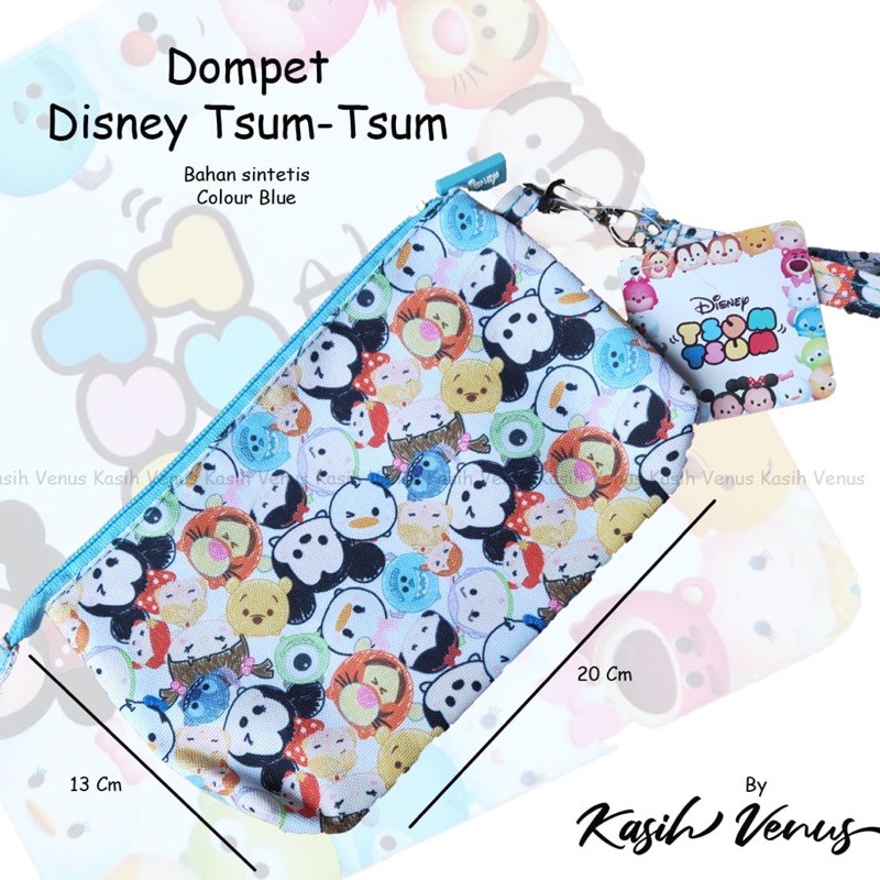 tas wanita/pouch disney x nevada/dompet tsumtsum/dompet disney x nevada