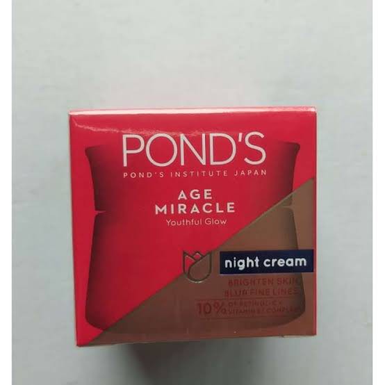 Ponds Age Miracle Night Cream 10G# Ponds Age Miracle day cream 10G