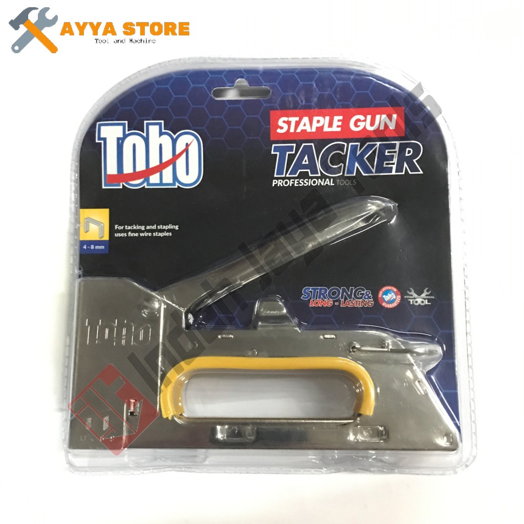 

TOHO Staples Gun Tacker PREMIUM / Staple Jok Tembak Hekter Ayya