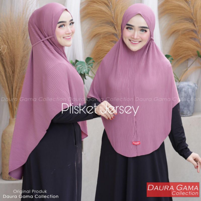 HIJAB INSTAN BERGO DG-05 PLISKET SIRIA JUMBO JERSEY BY DAURA GAMA