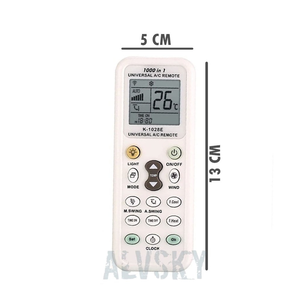 REMOTE AC UNIVERSAL MULTI  REMOTE AC A/C REMOTE