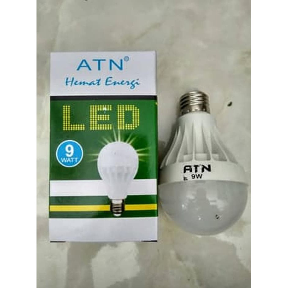  Lampu  LED ATN 9W 9Watt Shopee  Indonesia