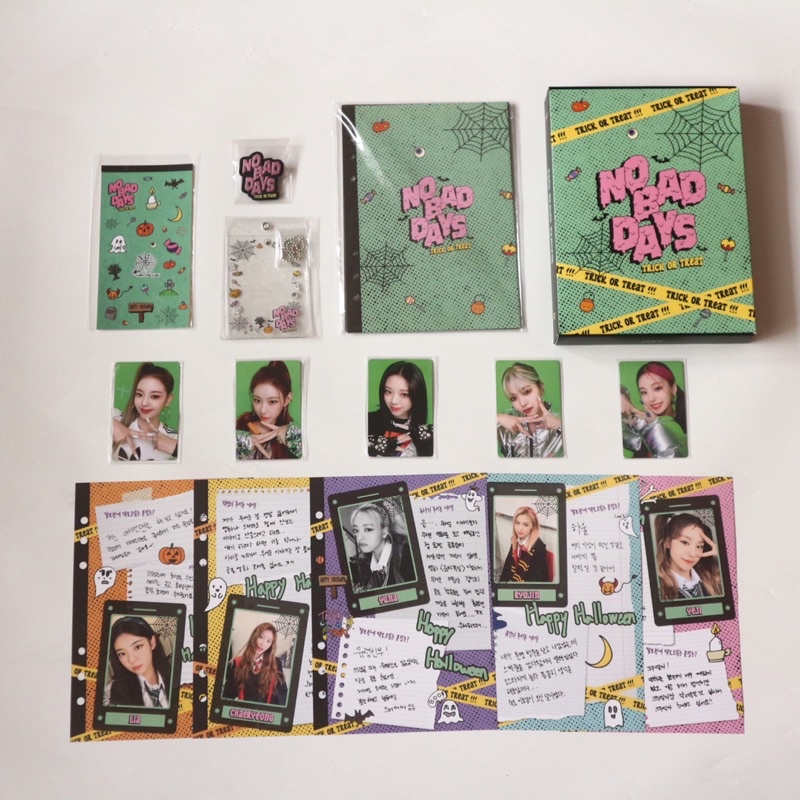[sharing] itzy no bad days nbd october
