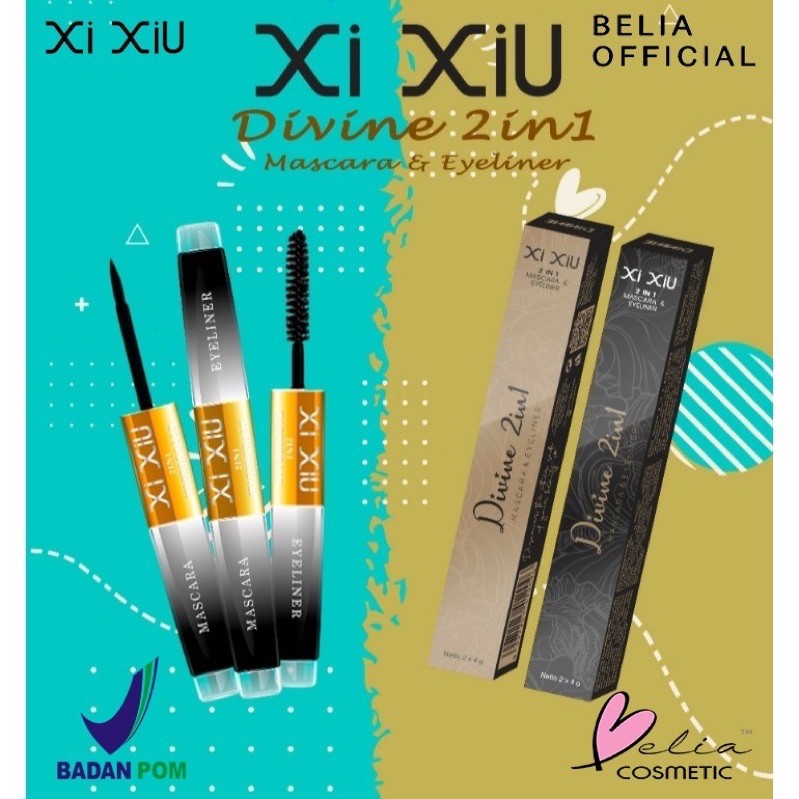 XIXIU MASCARA &amp; EYELINER DIVINE XI XIU