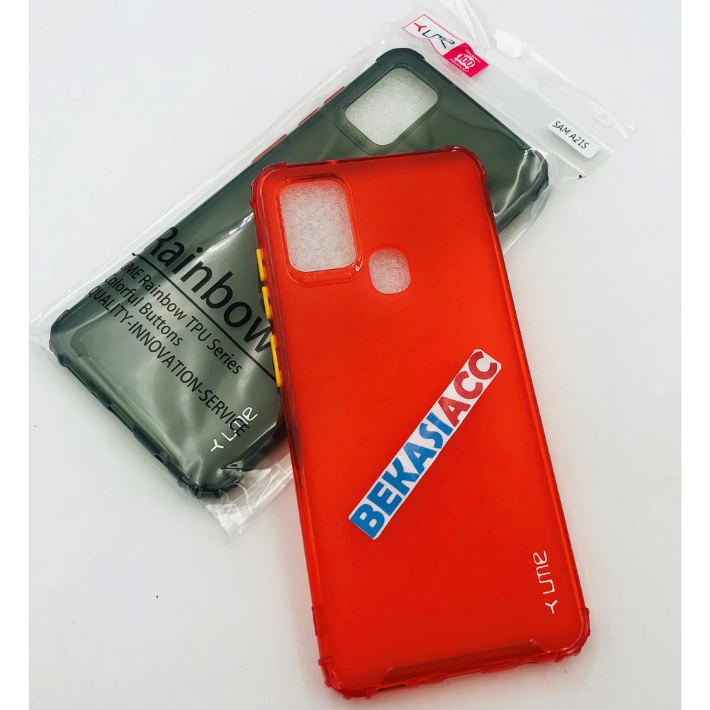 SILIKON SAMSUNG A21S / SOFT CASE UME RAINBOW SAMSUNG A21S