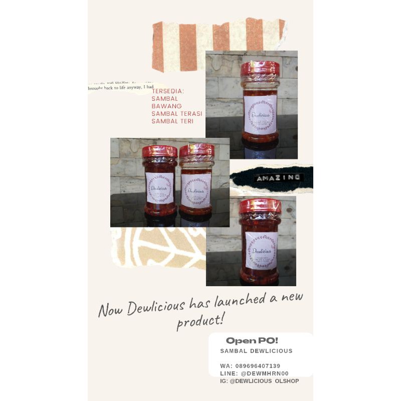 

Sambal Teri Dewlicious