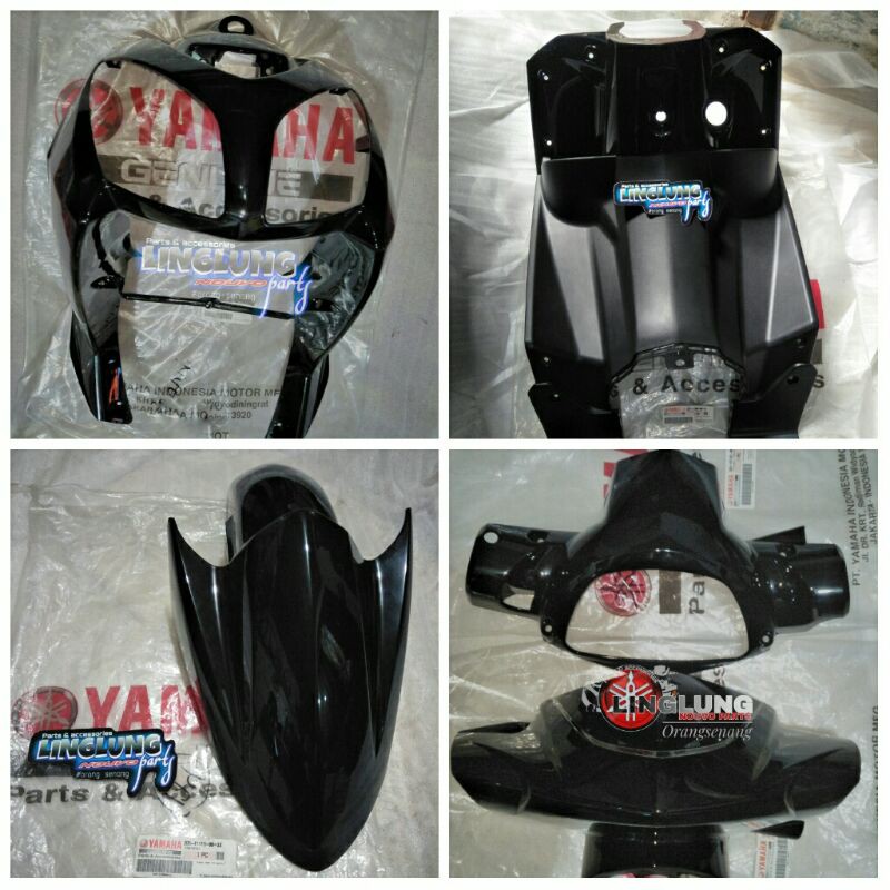 Body halus nouvo z hitam bagian depan original yamaha