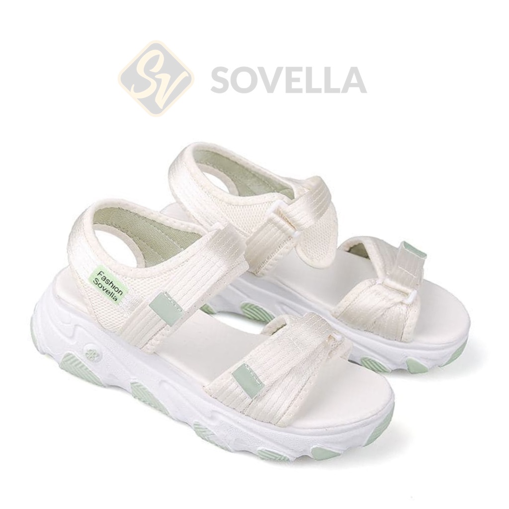 Sandal Gunung Wanita - Sendal Korea Korean Style Keren Tali Cewek Perempuan Original Lavio Niki Bnr 