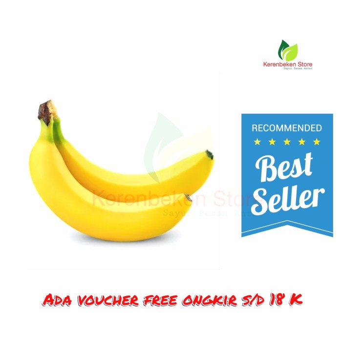 

pisang per kanter (2 buah)