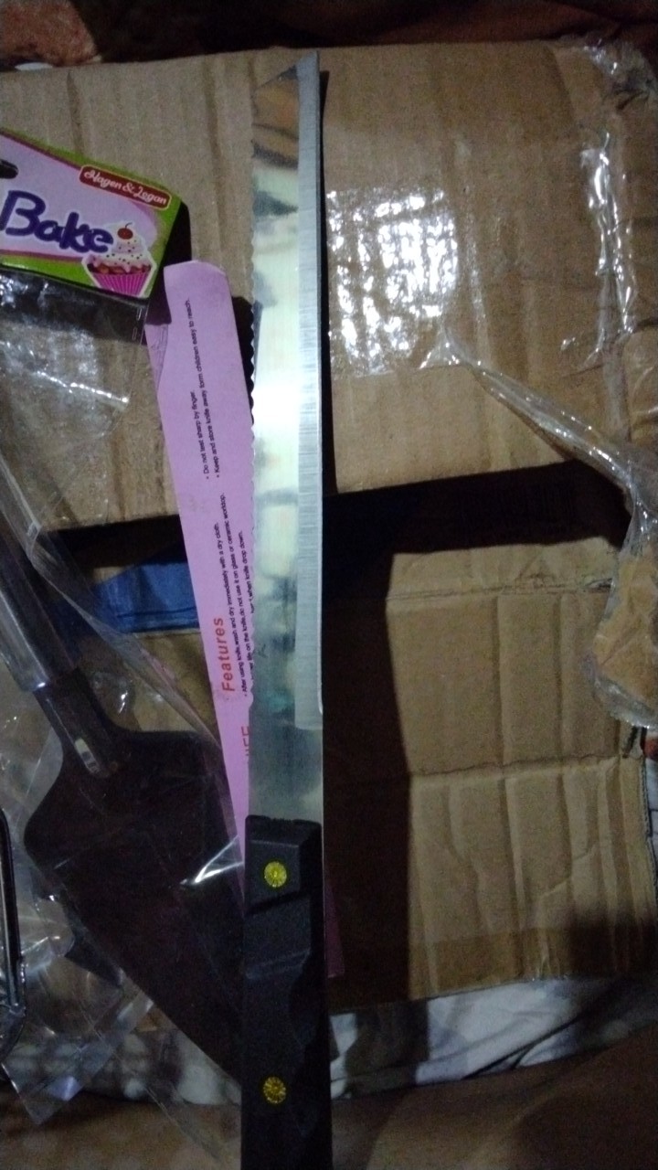 Pisau Roti Dua Sisi Pisau Potong Cake