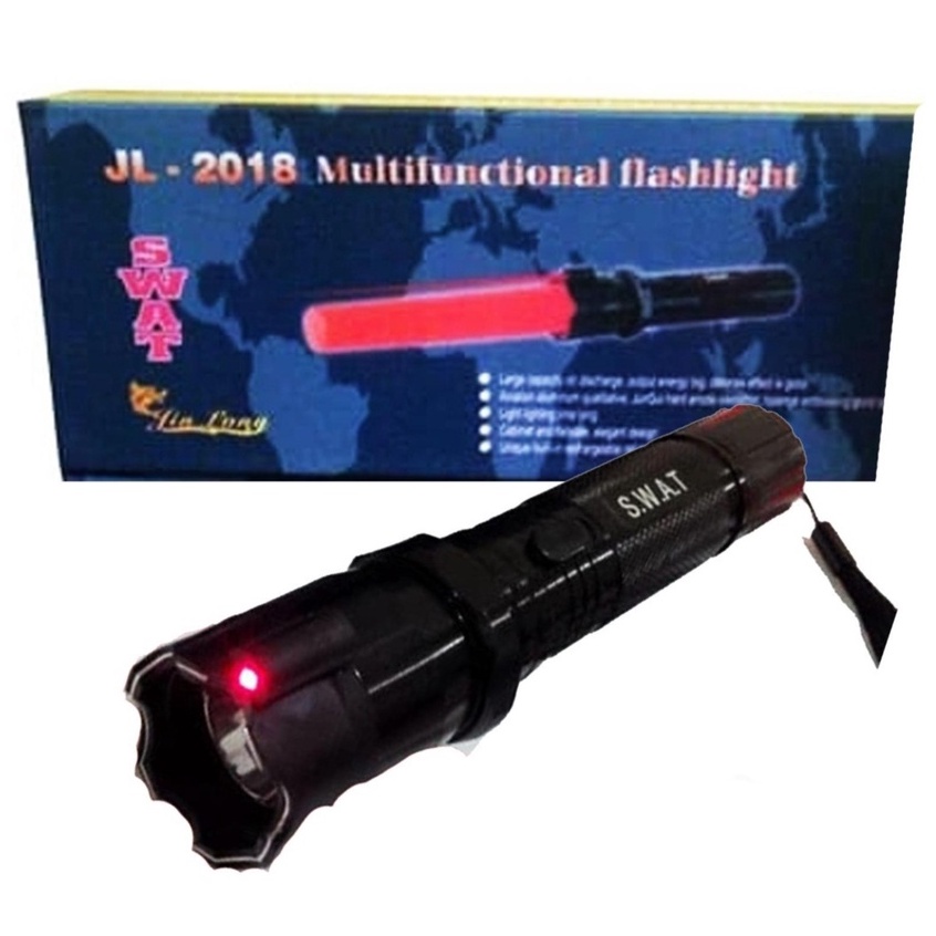 Senter Swat Listrik Setrum / Senter SWAT LED Serbaguna Lalin