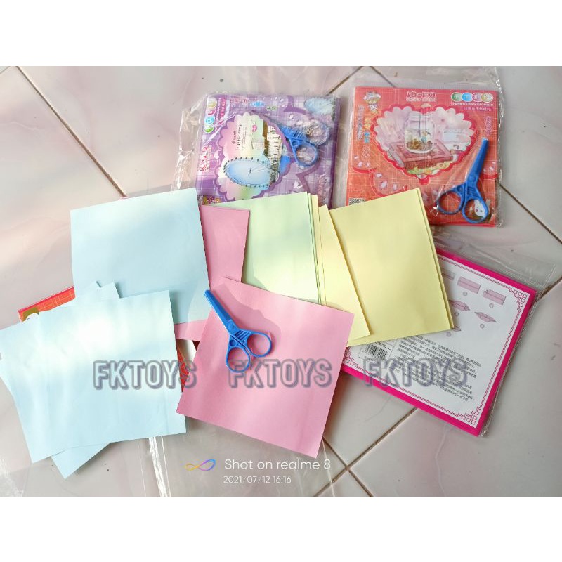 kertas origami-Ape paud tk