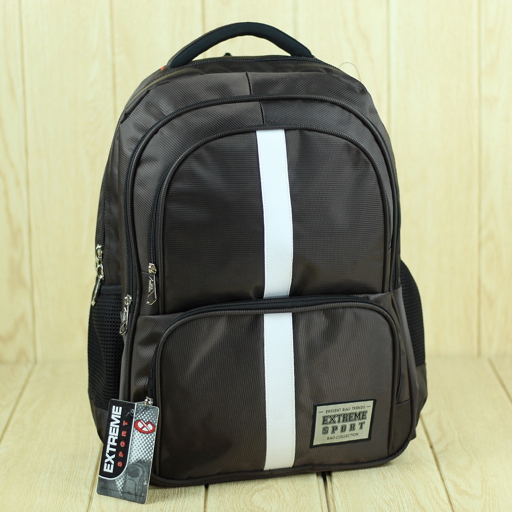 Tas Ransel Gendong Extreme Coklat Model Terbaru Bagus Berkualitas Awet