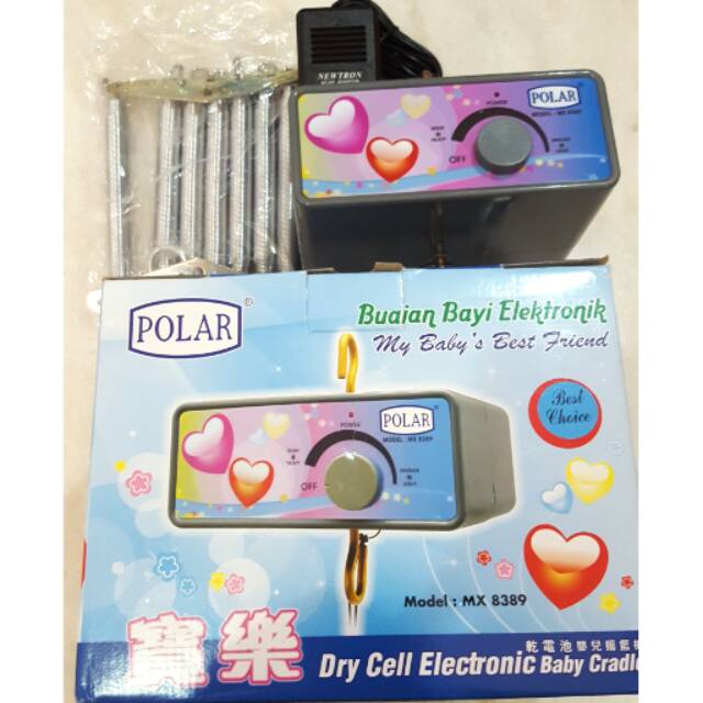 Polar Mesin Ayunan Elektrik buatan Malaysia / Ayunan Listrik Merk Polar