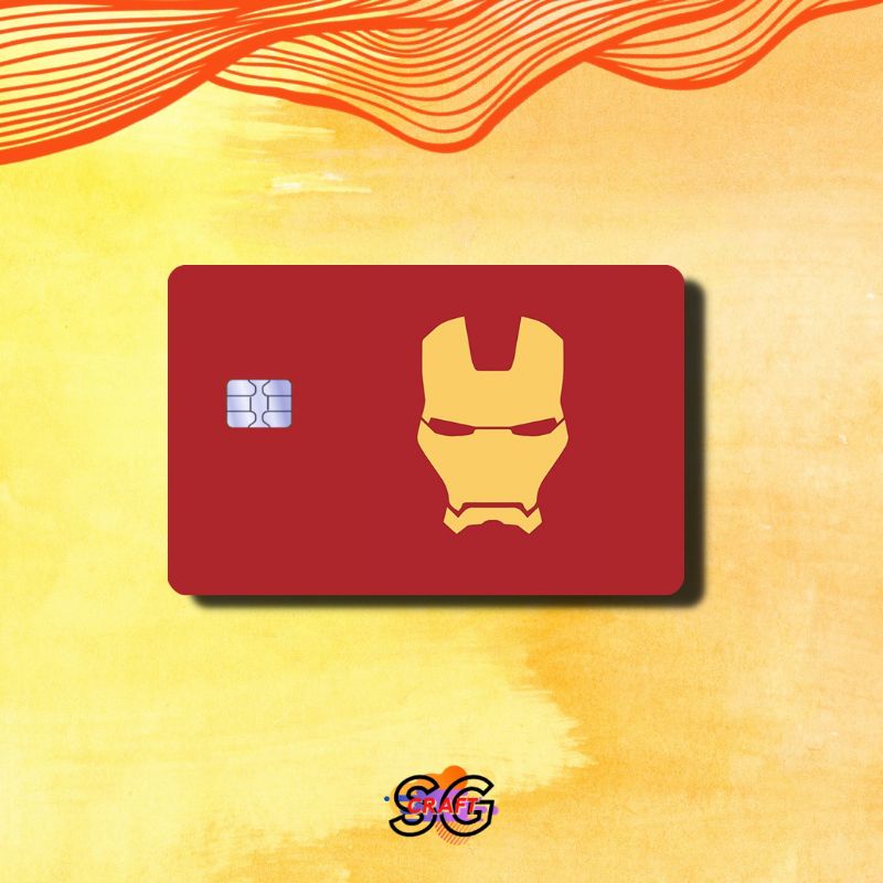 SKIN CARD ATM / STIKER KARTU ATM & E-MONEY MARVEL SERIES