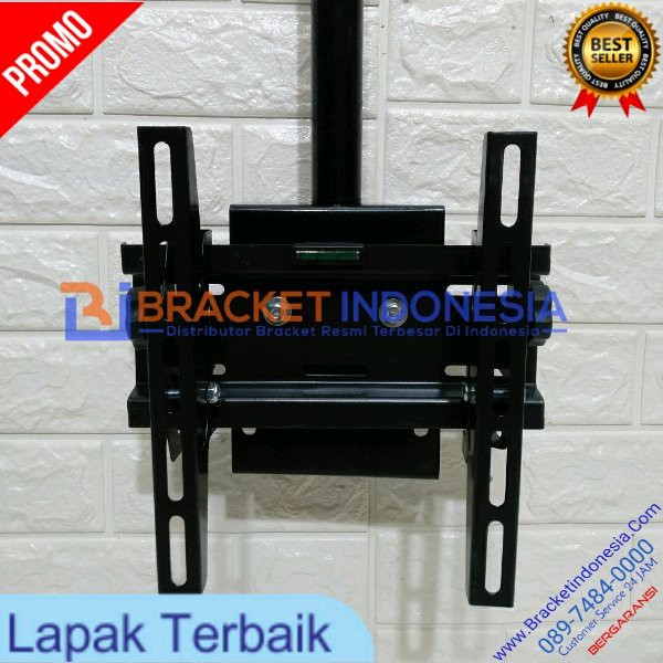 Breket TV Bracket TV Braket Brecket Gantung Ceiling plafon TV LED LCD