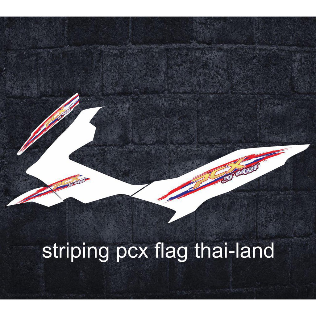 STIKER HONDA PCX THAILOOK