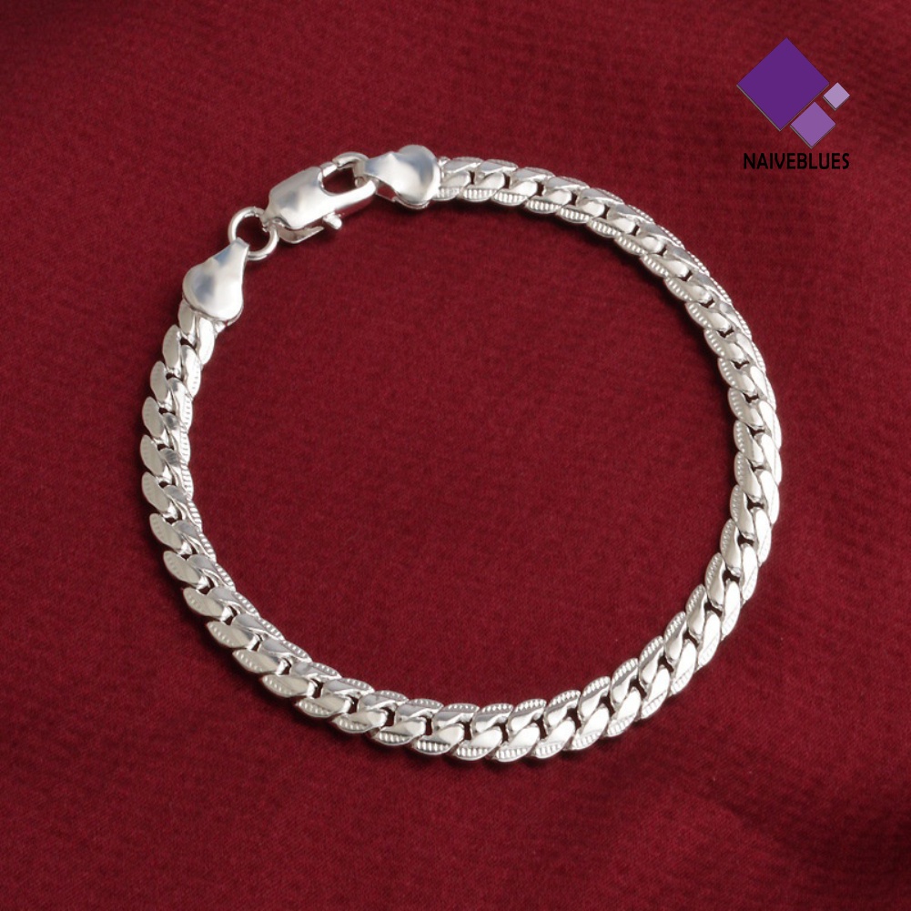 Naiveblue Gelang Tangan Rantai DIY Untuk Pria / Wanita