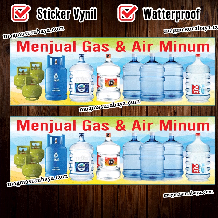 

Sticker Label stiker menjual Tabung Gas dan air minum - label murah