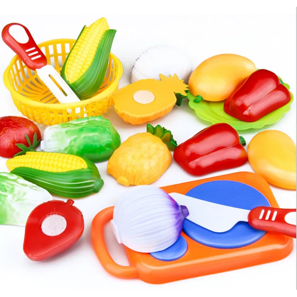 Cutting Toy / Mainan Pizza Buah Potong / Fruit Vegetable and Food Cutting Toy