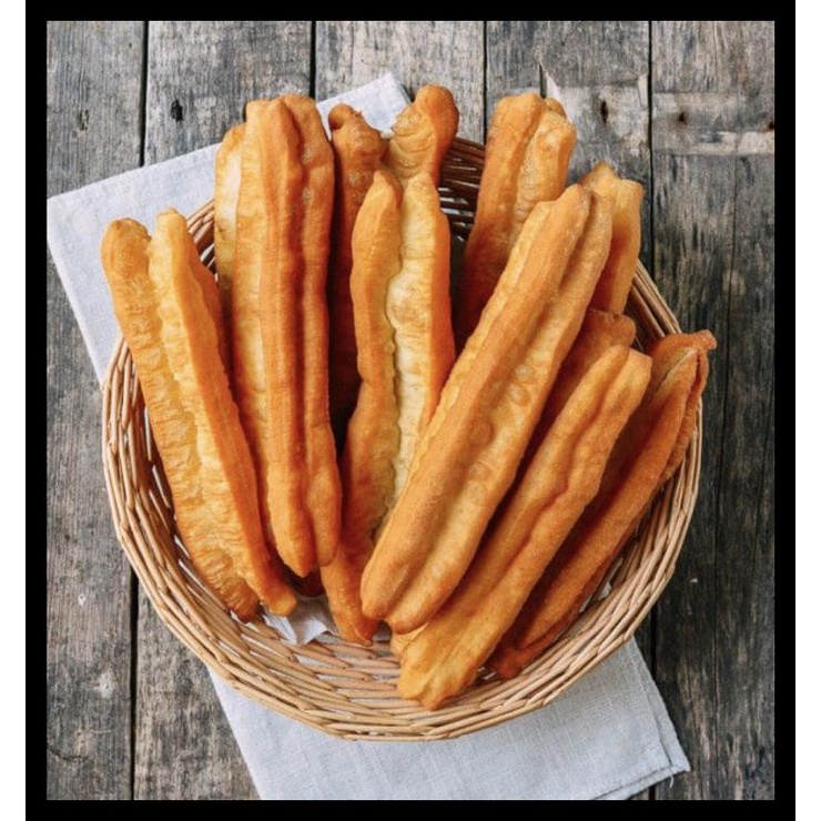 

TERBARUU!! Cahkwe Cakwe YouTiao Fritters Roti Goreng Frozen Beku isi 10pcs TERBARU