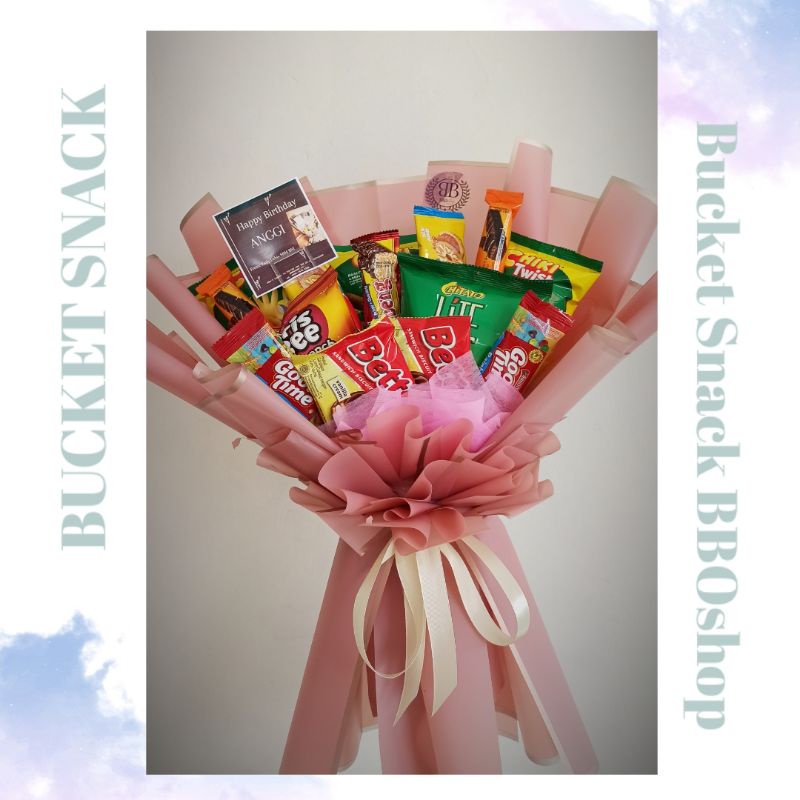 buket snack ciki hadiah wisuda ulang tahun birthday bboshop