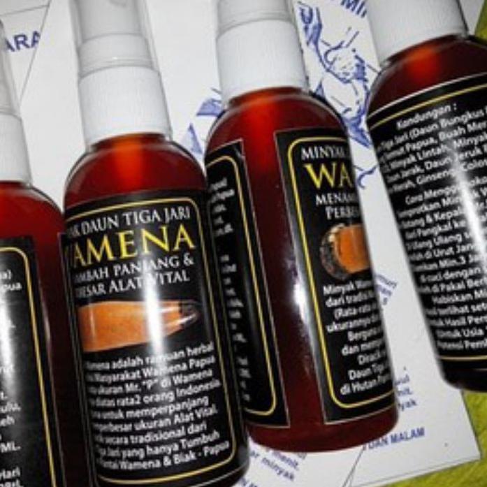 ㅏ Daun Tiga Jari Minyak Wamena Asli Papua - Wamena Daun tiga jari Original ➽