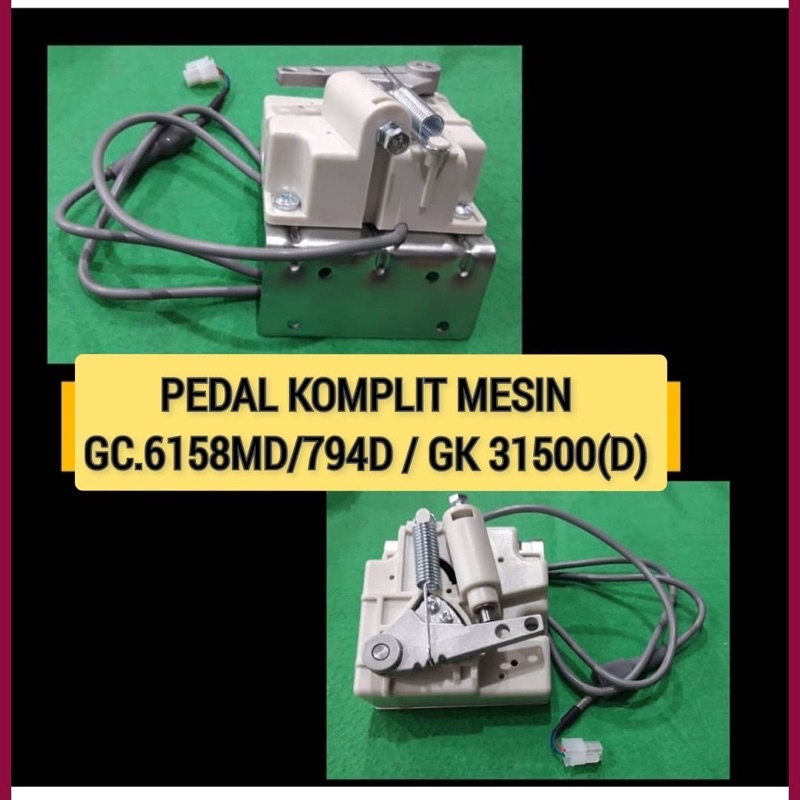 PCB Pedal Komplit Set Typical 6158 794D 31500D