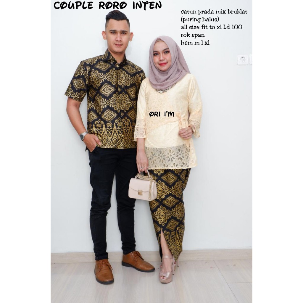 GROSIR BATIK COUPLE RORO INTEN