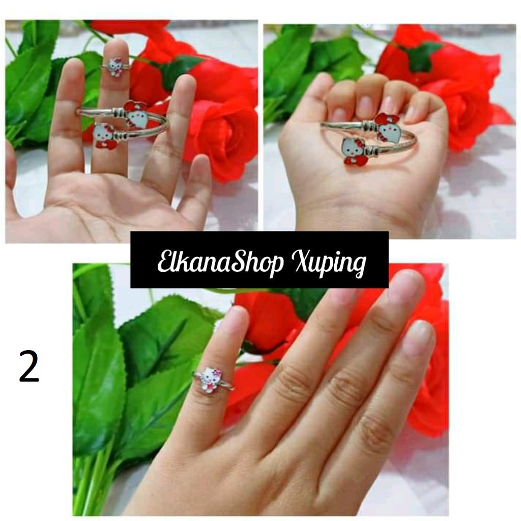 Gelang Anak benggel Free Cincin Xuping /elkanashop
