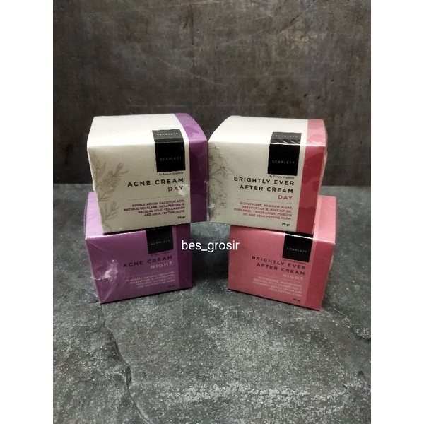 Cream scarlett siang malam ( 1 pcs )