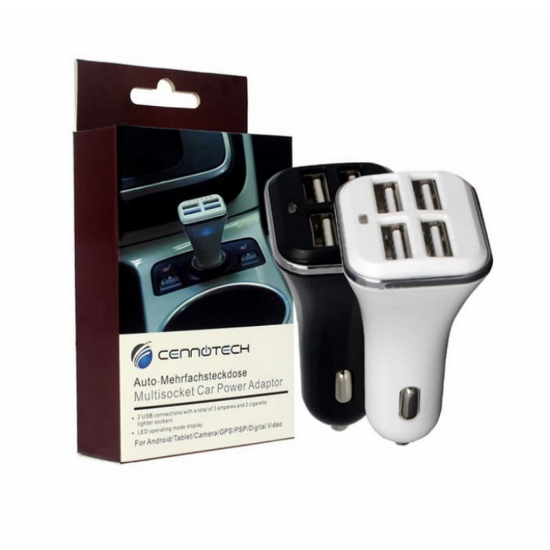 Cennotech Car Charger C4U6