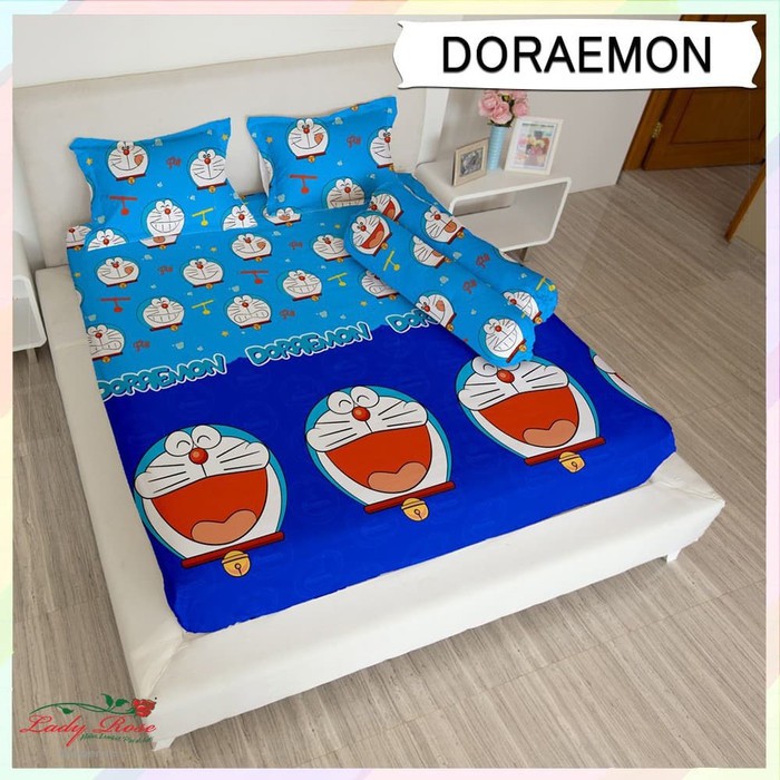 Sprei B4 Lady Rose Doraemon 180x200