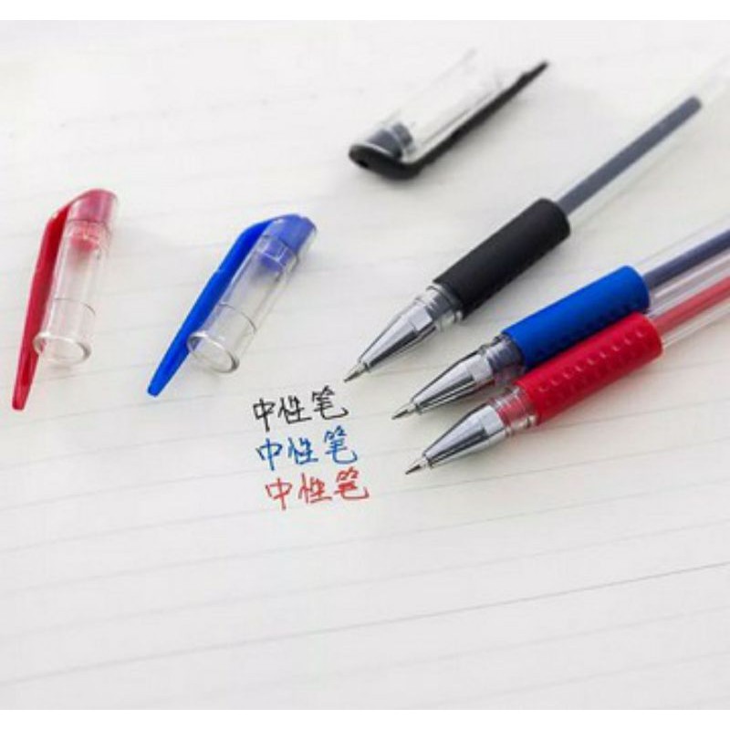 PULPEN / PENA GEL 0,5MM BERKUALITAS, MURAH, ANTI MACET DAN AWET