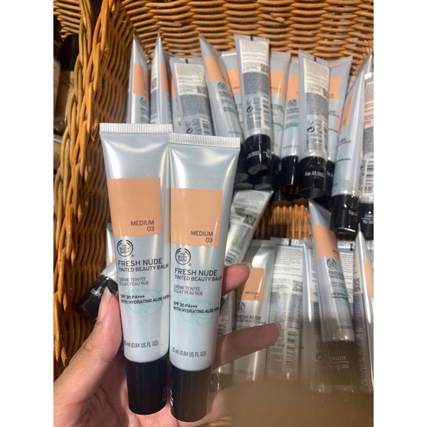 The Body Shop BB cream dengan SPF 30 / fresh nude tinted beauty balm the body shop TBS