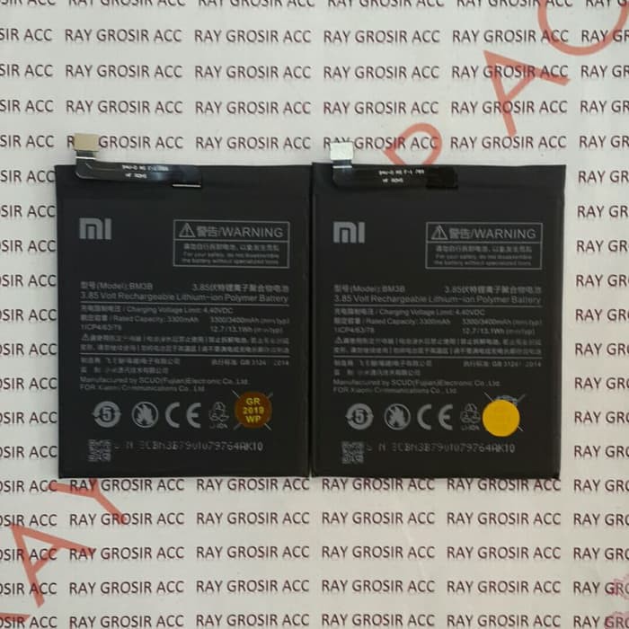 Baterai Original Xiaomi Mi Mix 2 , MiMix-2 BM3B , BM-3B